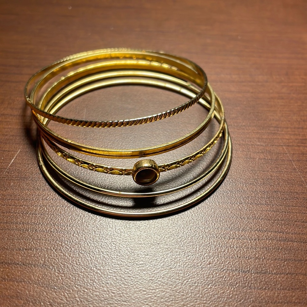 Gold Bangles
